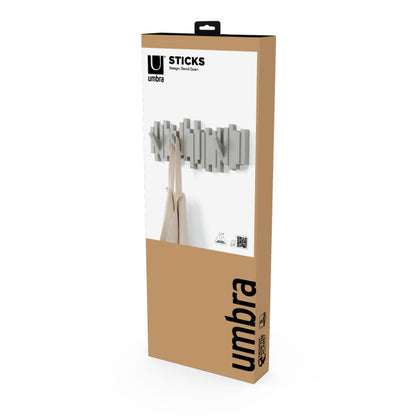 Umbra Sticks Multi Hook Grey