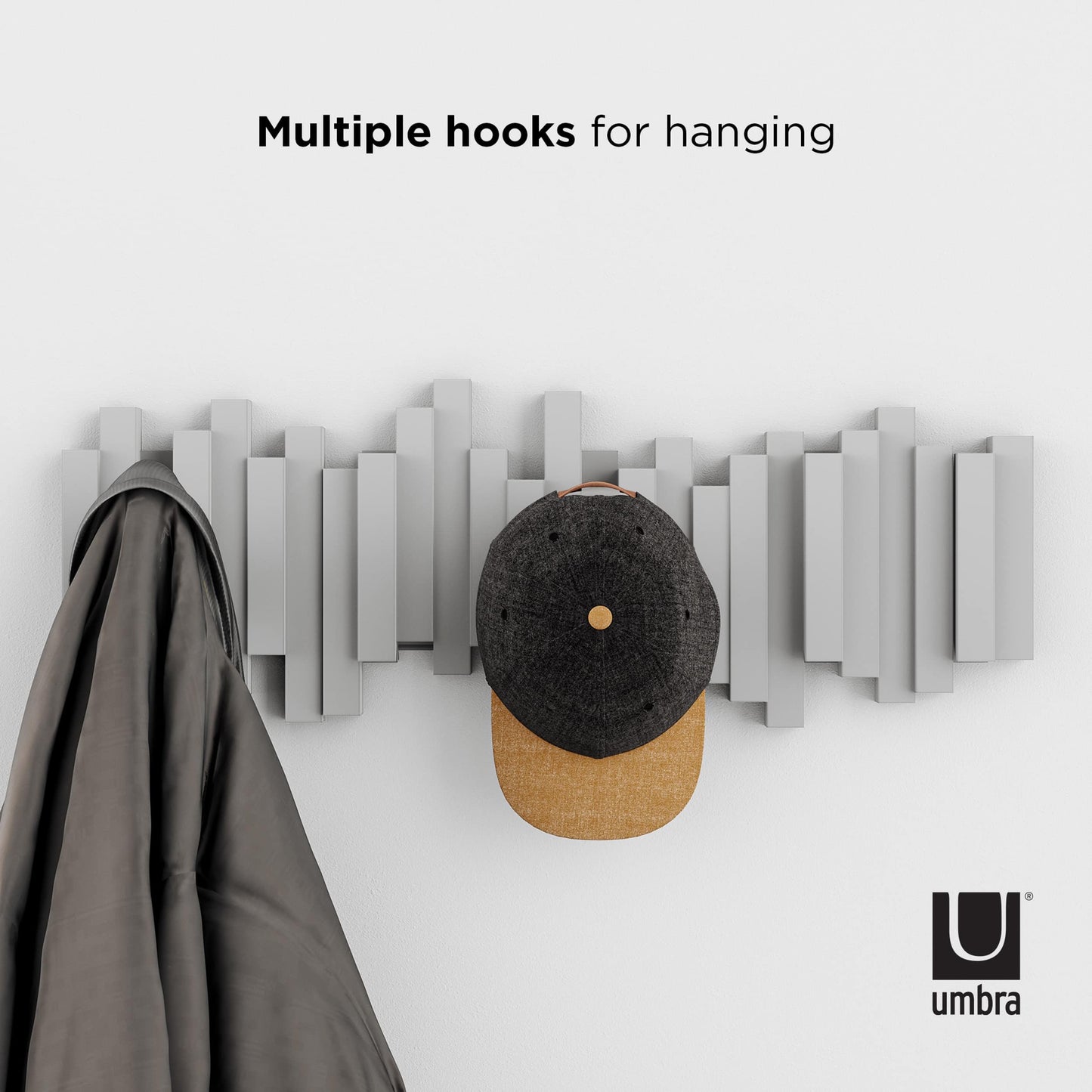 Umbra Sticks Multi Hook Grey