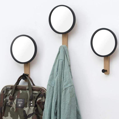 Umbra Hub Mirror Hook Single Black & Natural