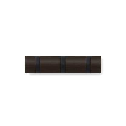 Umbra Flip Hook Set of 3 Black & Walnut