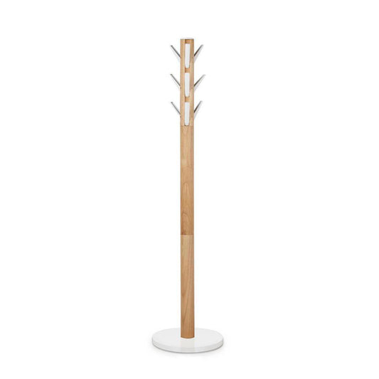 Umbra Flapper Coat Rack Natural And White