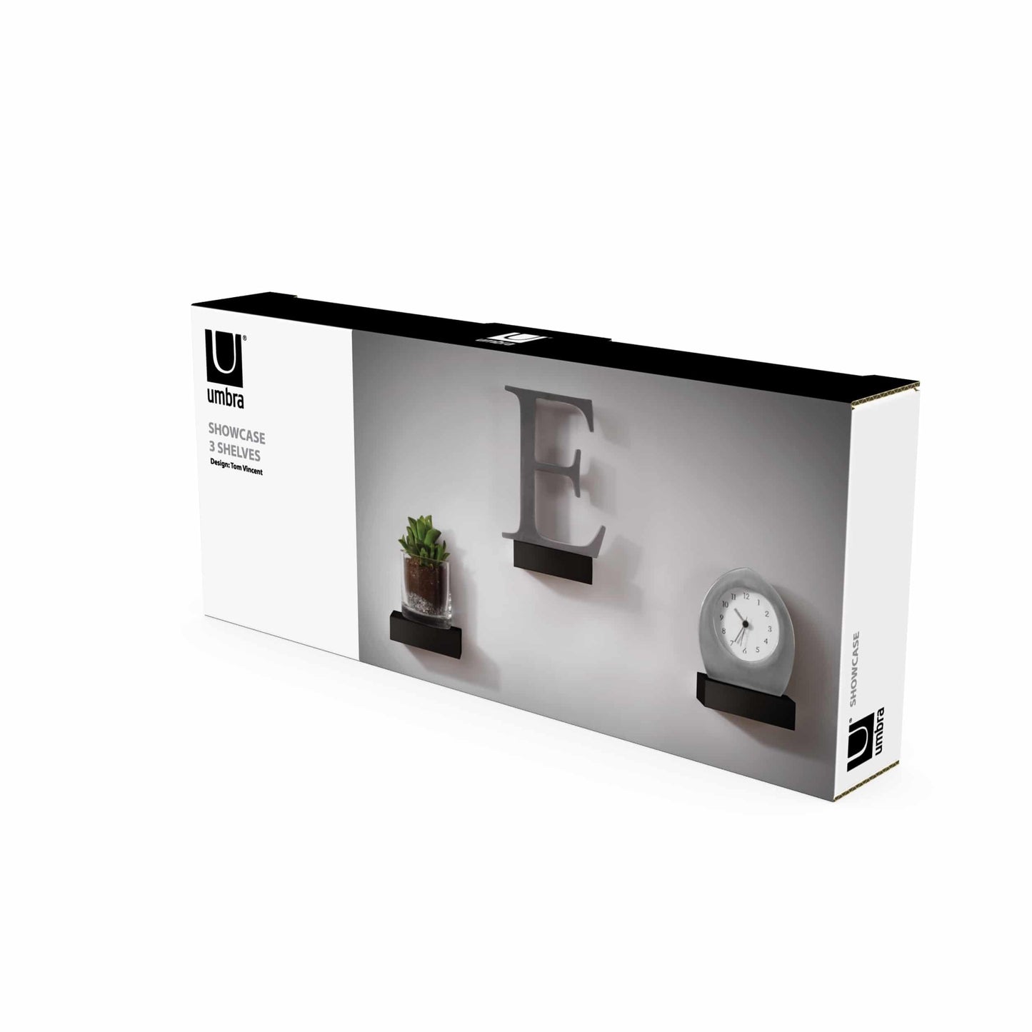 Umbra Showcase Shelves Set of 3 Black