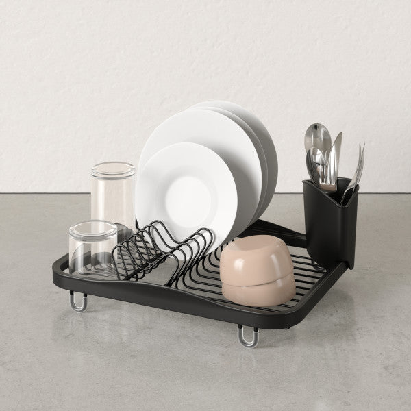 Umbra Sinkin Dish Rack Black