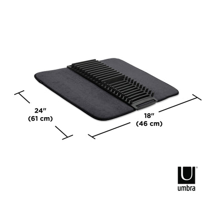 Umbra Udry Drying Rack Mat Black