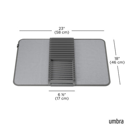 Umbra Udry Drying Mat Charcoal