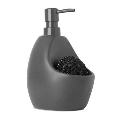 Umbra Joey Pump And Scrubby Combo Charcoal