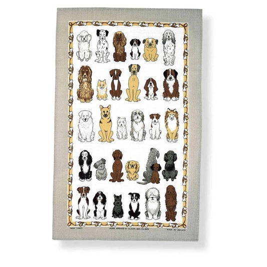 Ulster Weavers Tea Towel Dogs Arrived