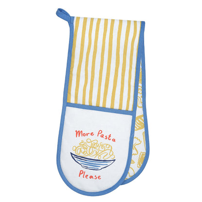 Ulster Weavers Double Oven Glove Pasta Lovers Club