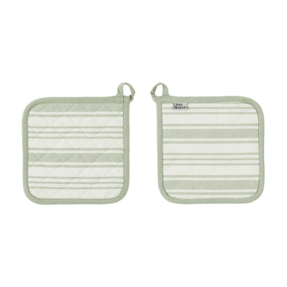 Ulster Weavers Pot Mat Sage Stripe