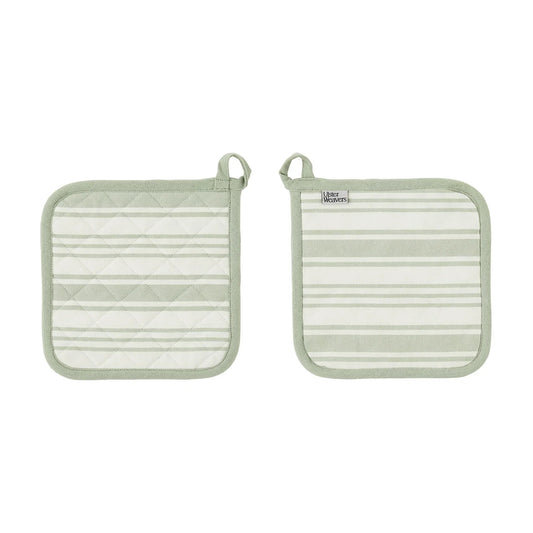 Ulster Weavers Pot Mat Sage Stripe