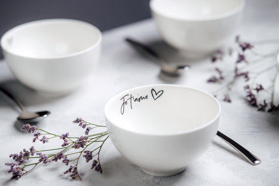 Statement Bowl Je taime