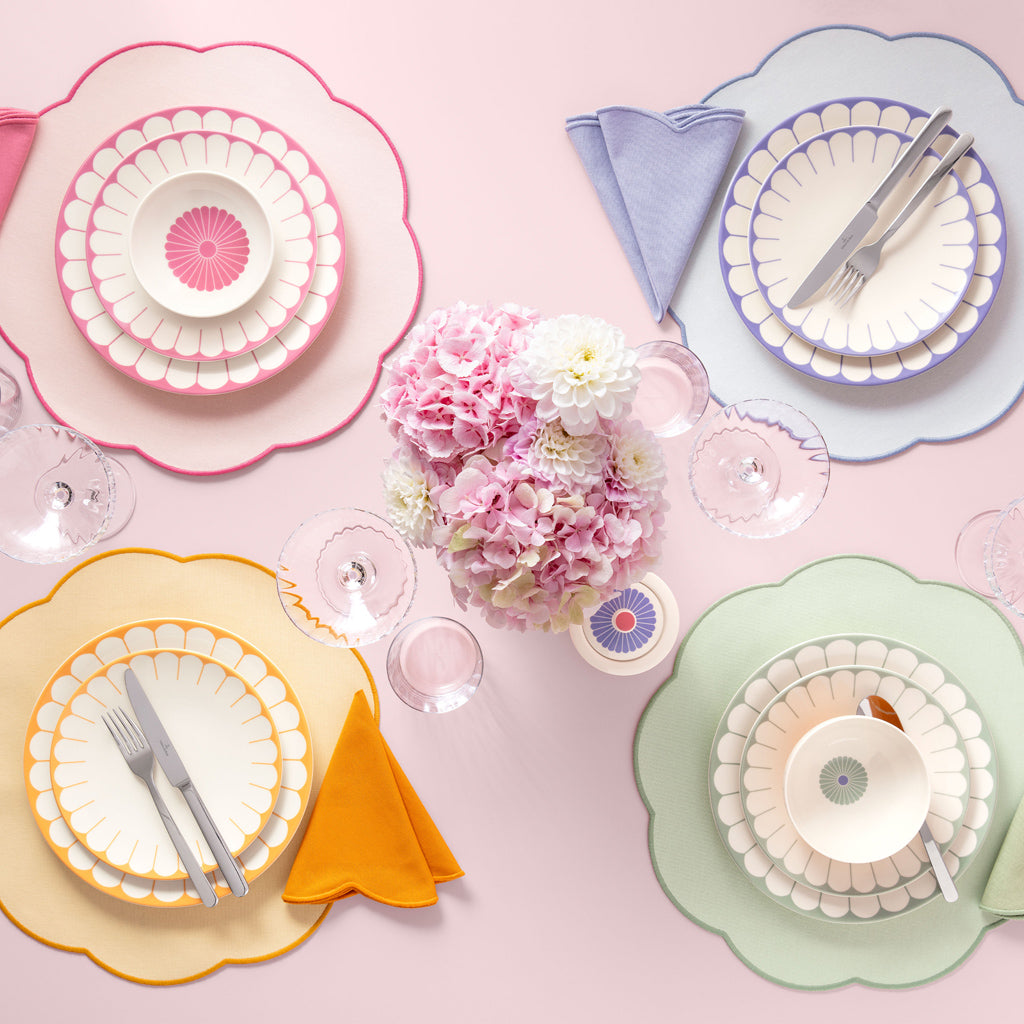 Fleur Napkin Bleu Set of 2