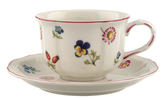 Petite Fleur Tea Cup & Saucer 2pcs