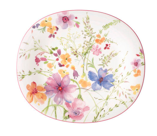 Mariefleur Oval Salad Plate 23x19cm