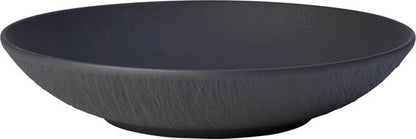 Manufacture Rock Black Bowl Flat 24cm