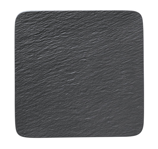 Manufacture Rock Black Square Serving Plate