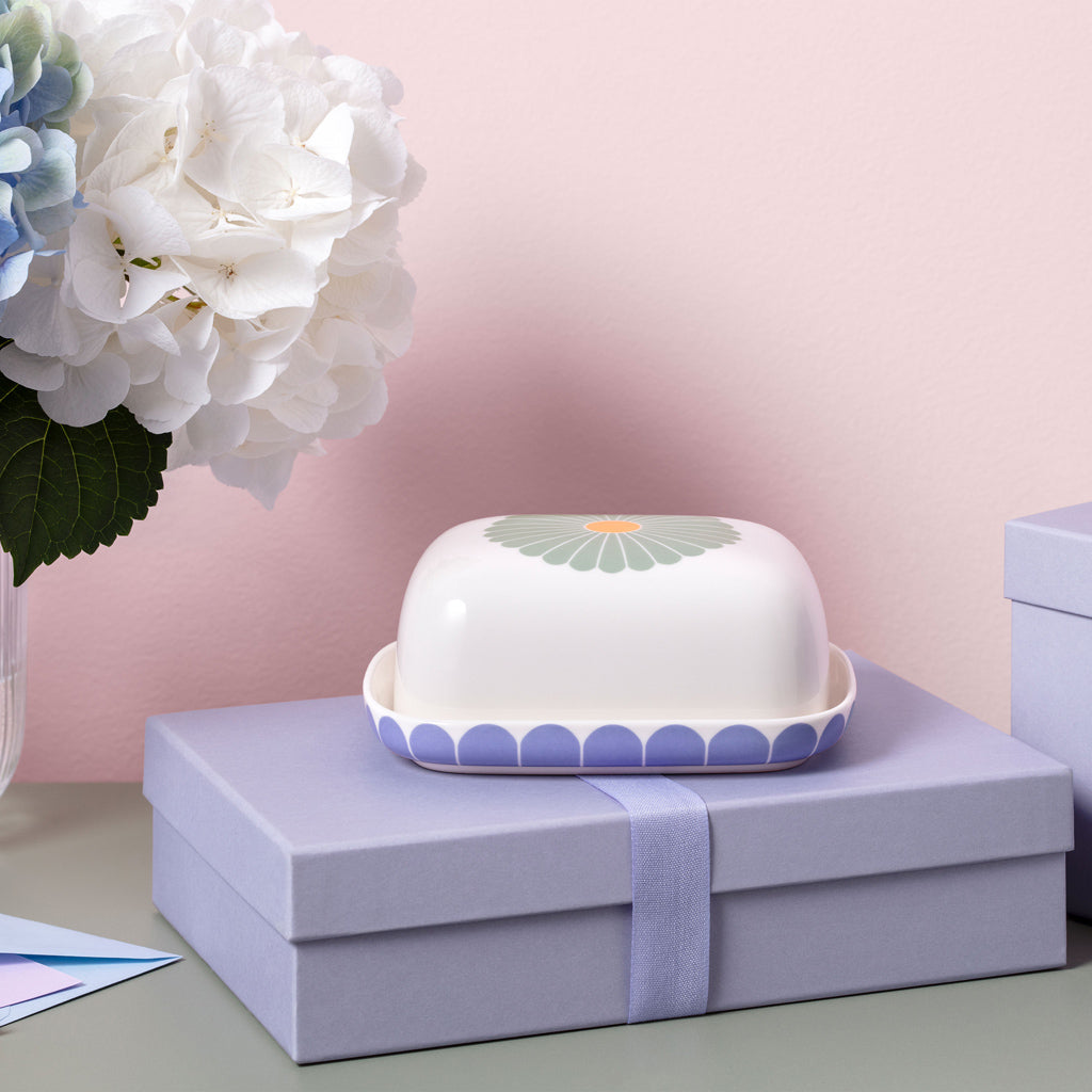 Fleur Couleur Butterdish