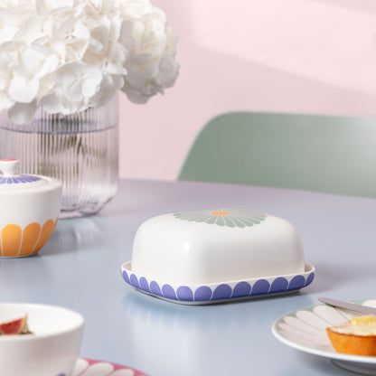 Fleur Couleur Butterdish