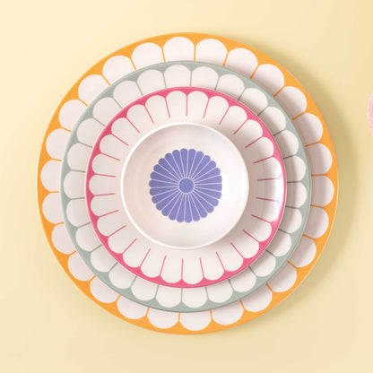 Fleur Couleur Serving Platter