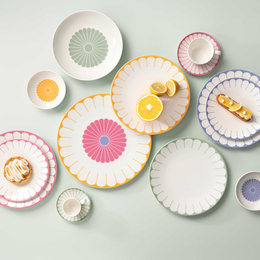 Fleur Couleur Serving Platter