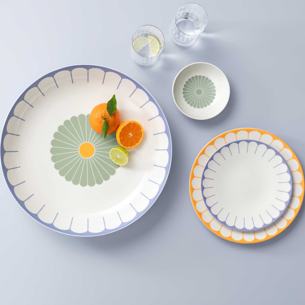 Fleur Couleur Salad Bowl 38cm