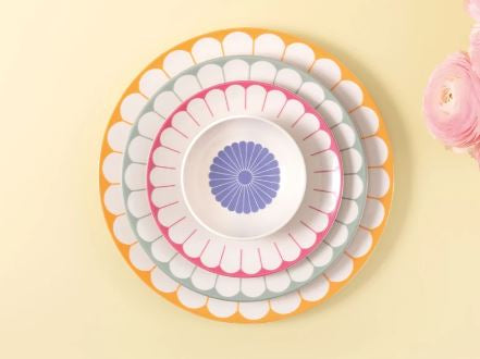 Fleur Couleur Salad Bowl 24cm 2.5L