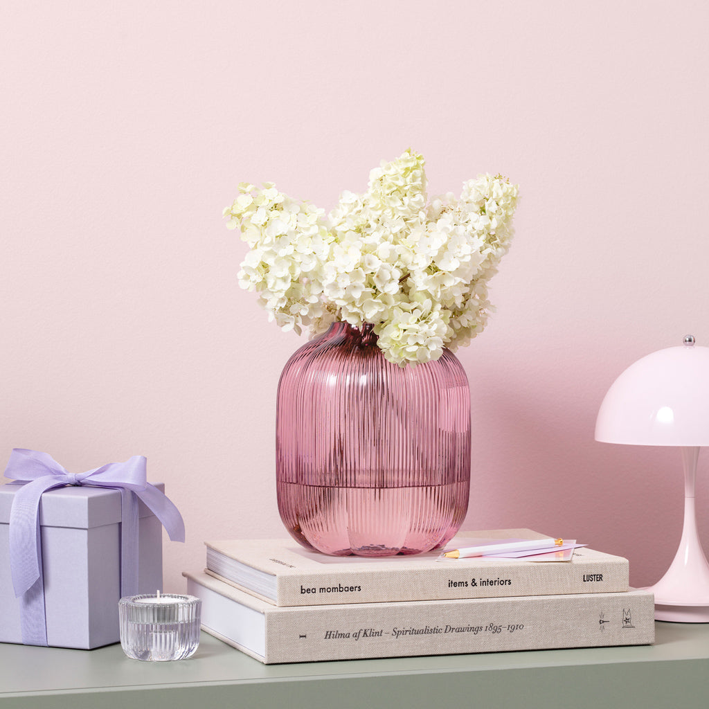 Fleur Cassis Vase 19cm