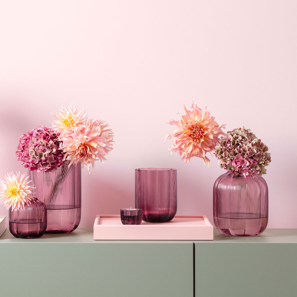Fleur Cassis Vase 22.5cm