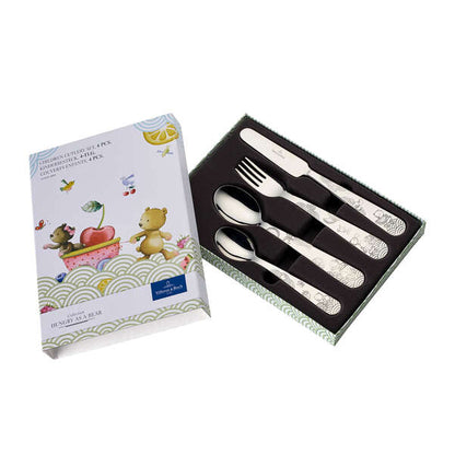 Hungry Bear Children Cutlery Set of 4