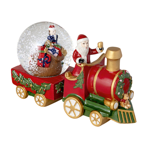 Christmas Toys Snow Globe Train