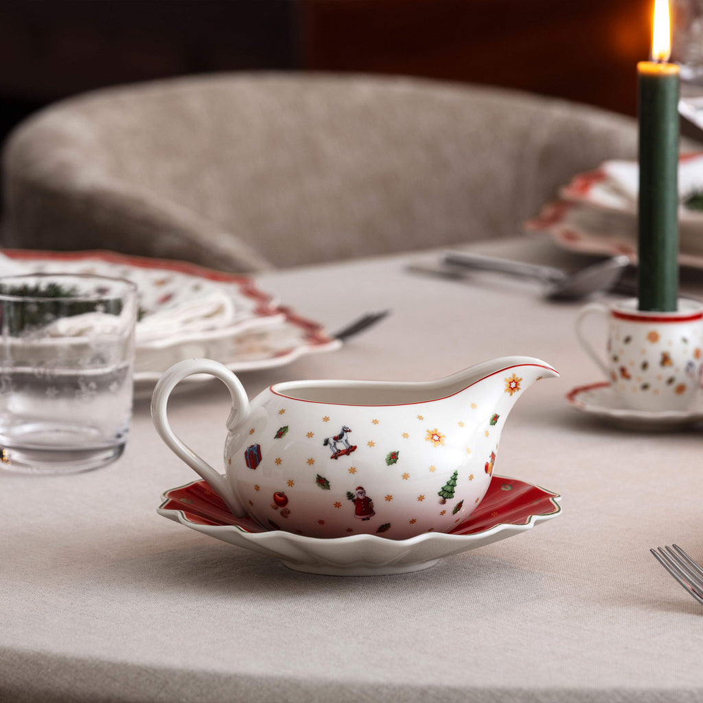 Toy's Delight Sauce Boat and Saucer