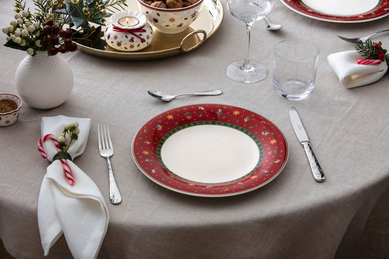 Toy's Delight Special Dinner Plate Red