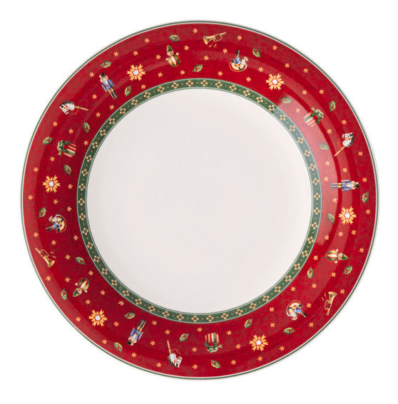 Toy's Delight Special Dinner Plate Red