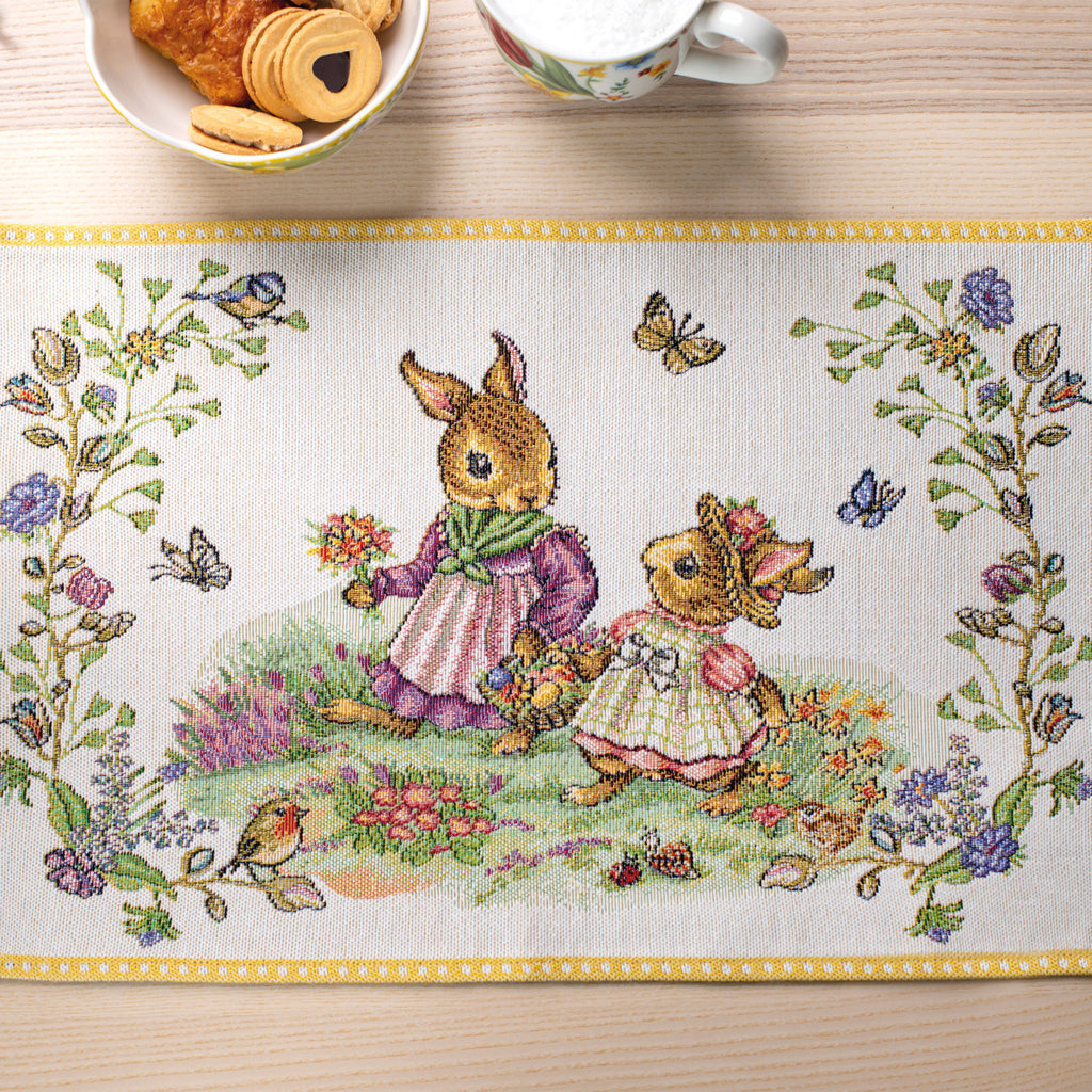 Spring Fantasy Gobelin Placemat Flower