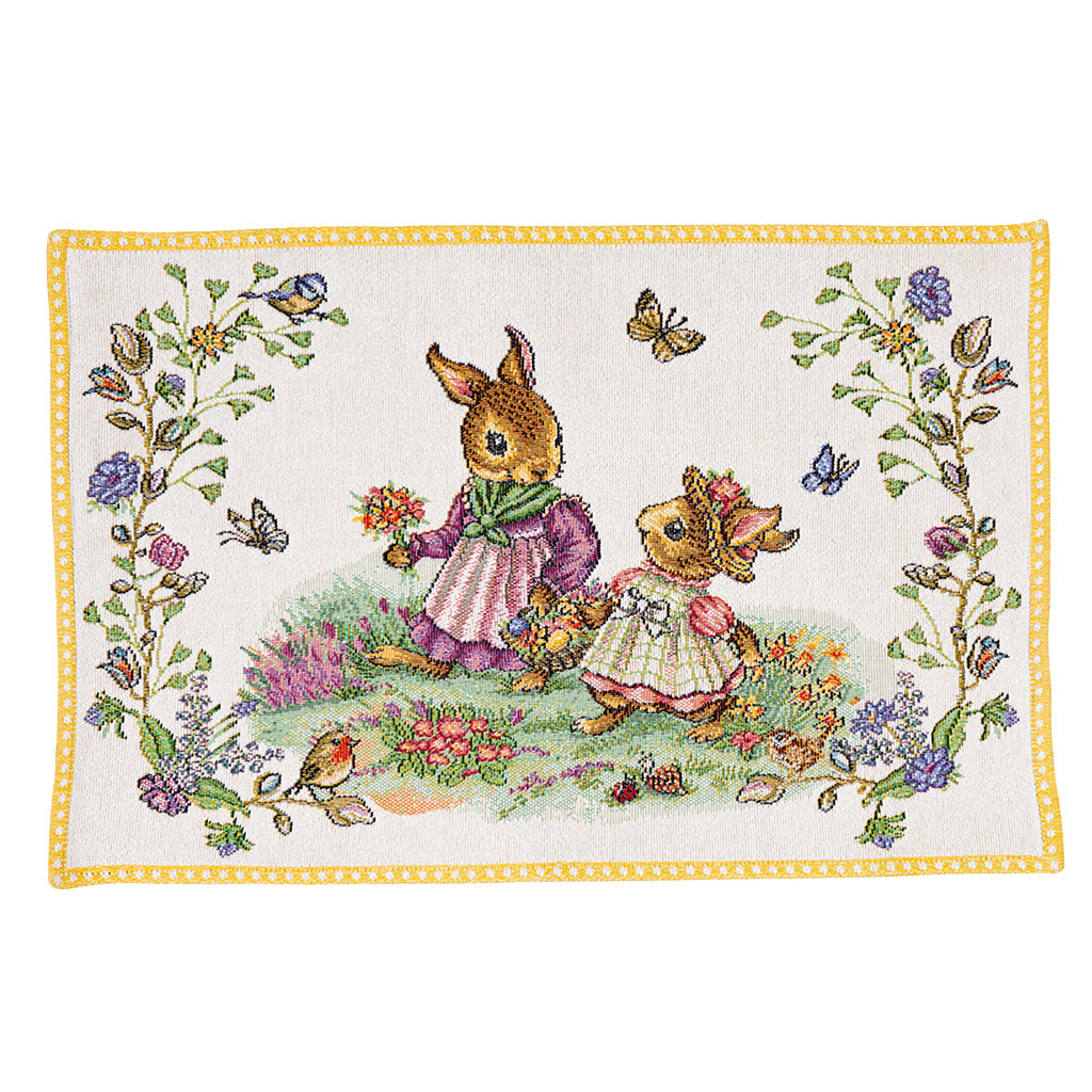 Spring Fantasy Gobelin Placemat Flower