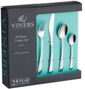 Viners Angel Cutlery Set 24 Piece 18/0