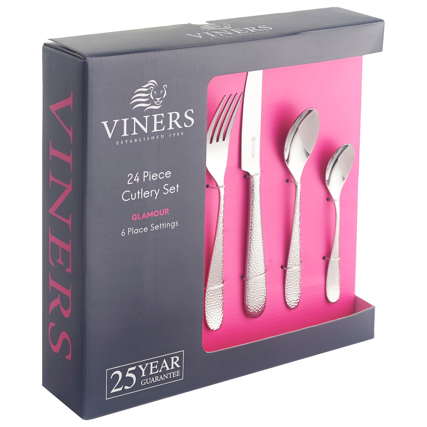 Viners Glamour Cutlery Set 24 Piece 18/0