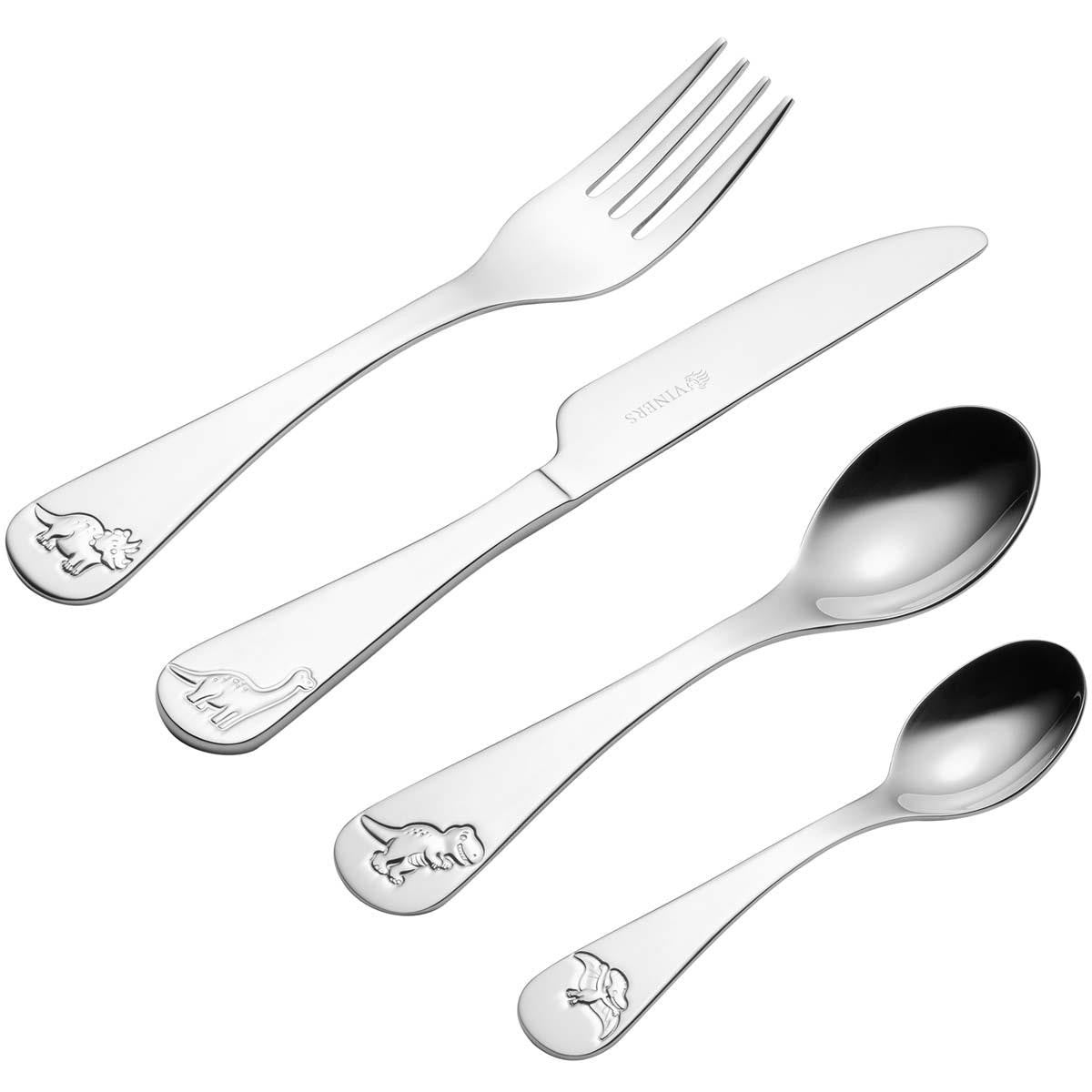 Viners Kids Cutlery Roarsome Set of 4