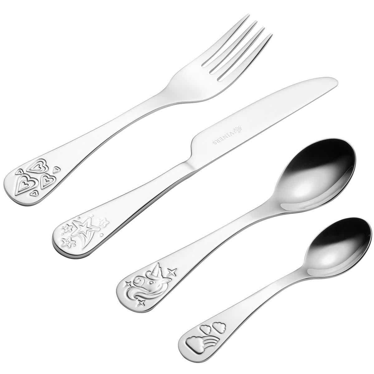 Viners Kids Cutlery Believe Set of 4