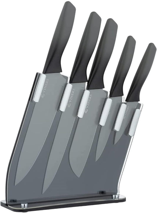 Viners Twilight Knife Block 6 Piece