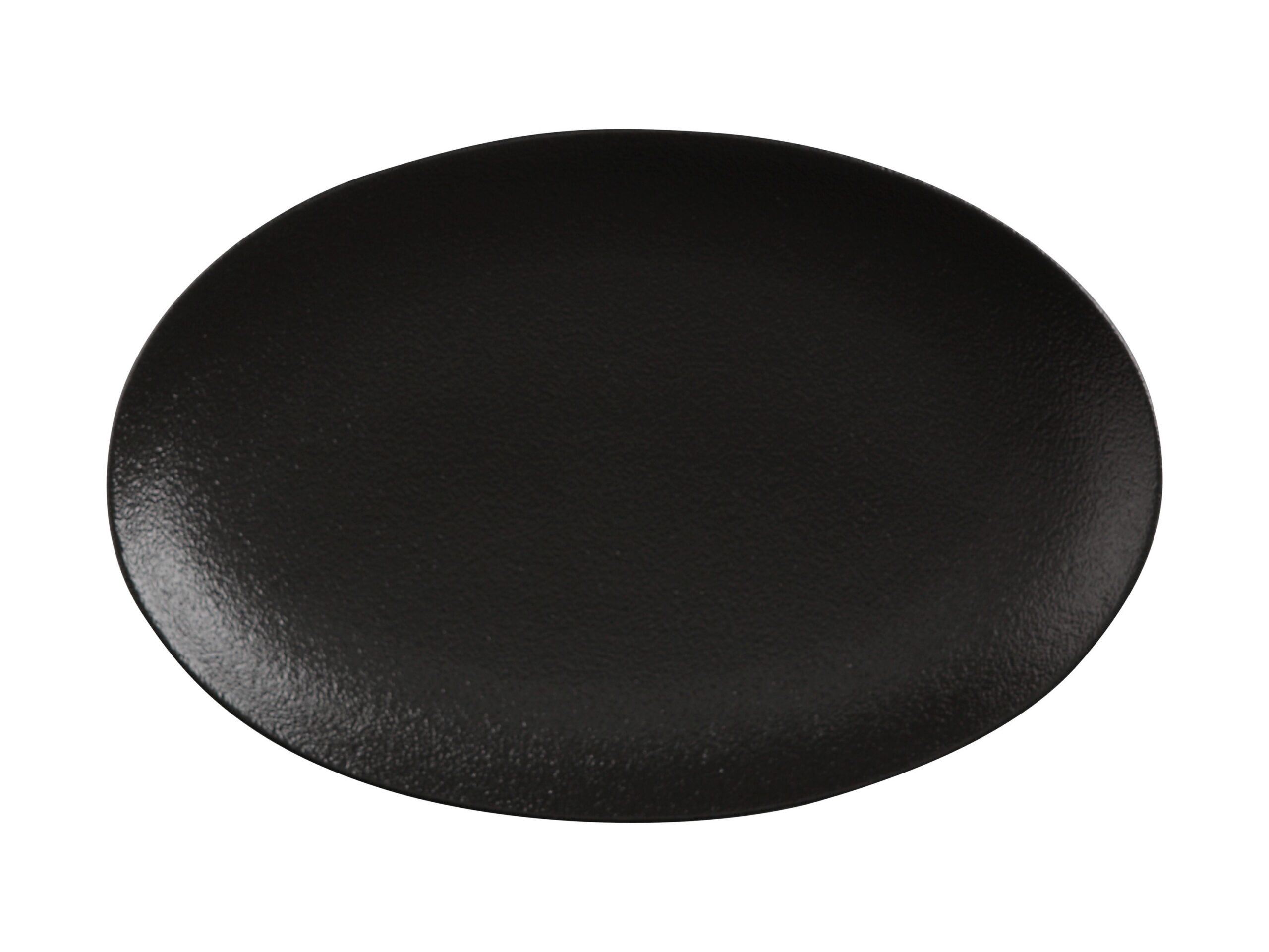 Maxwell Williams Caviar Oval Platter 35x25cm Black