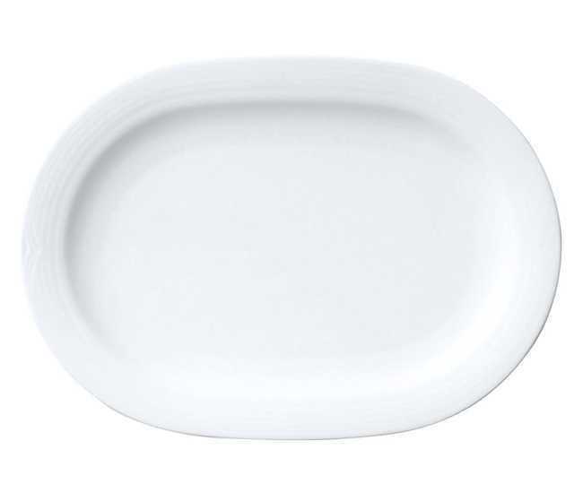 Noritake Arctic White Oval Platter 30.6cm