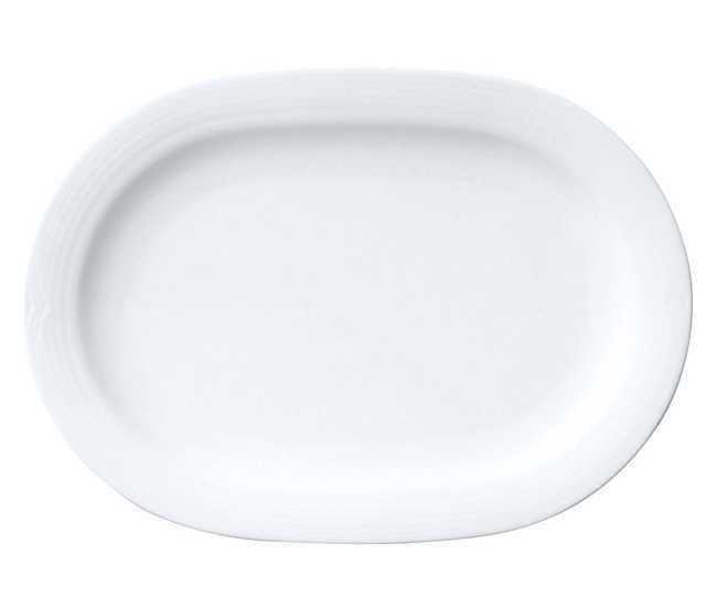 Noritake Arctic White Oval Platter Large 40.6cm