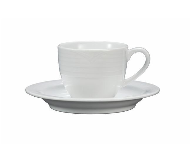 Noritake Arctic White Espresso Cup & Saucer