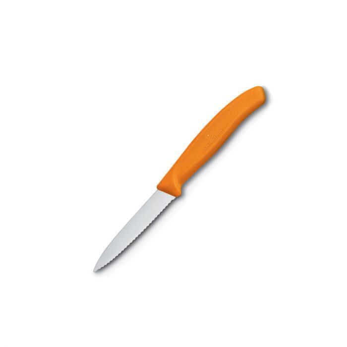 Victorinox Paring Knife Serrated Orange 8cm
