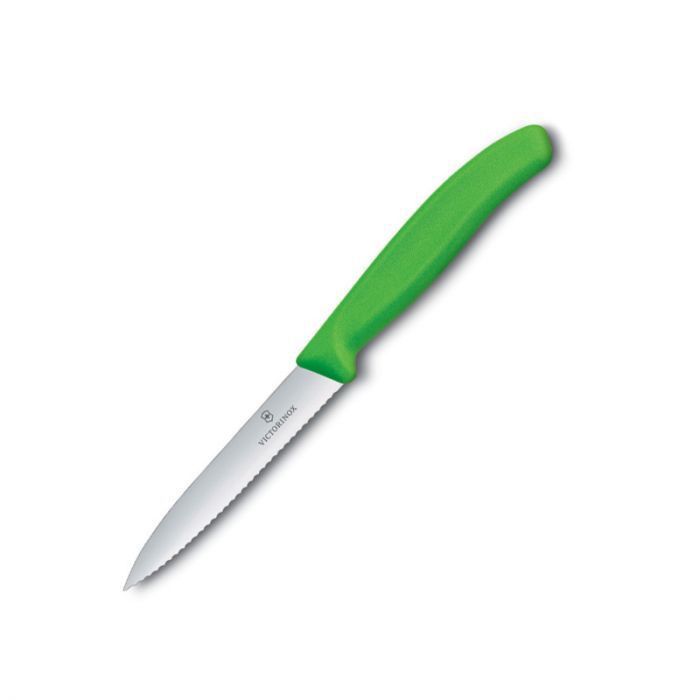 Victorinox Paring Knife Serrated Green 10cm