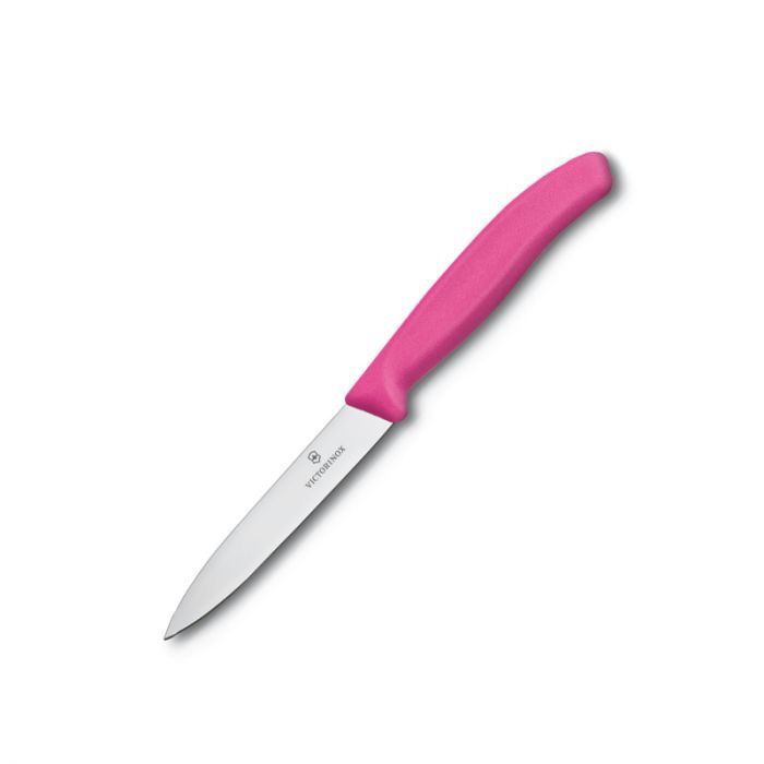 Victorinox Paring Knife Plain Pink 10cm