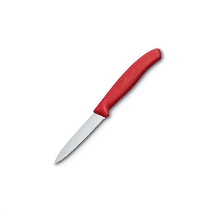 Victorinox Paring Knife Serrated Red 8cm