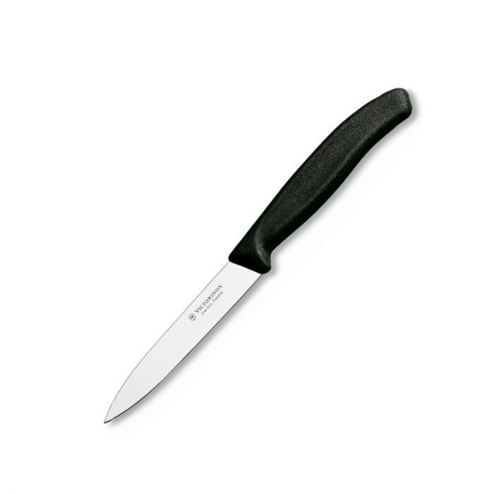 Victorinox Paring Knife Plain Black 10cm