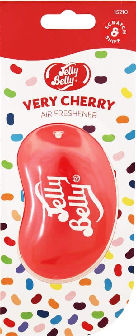Jelly Belly 3D Air Freshener Very Cherry